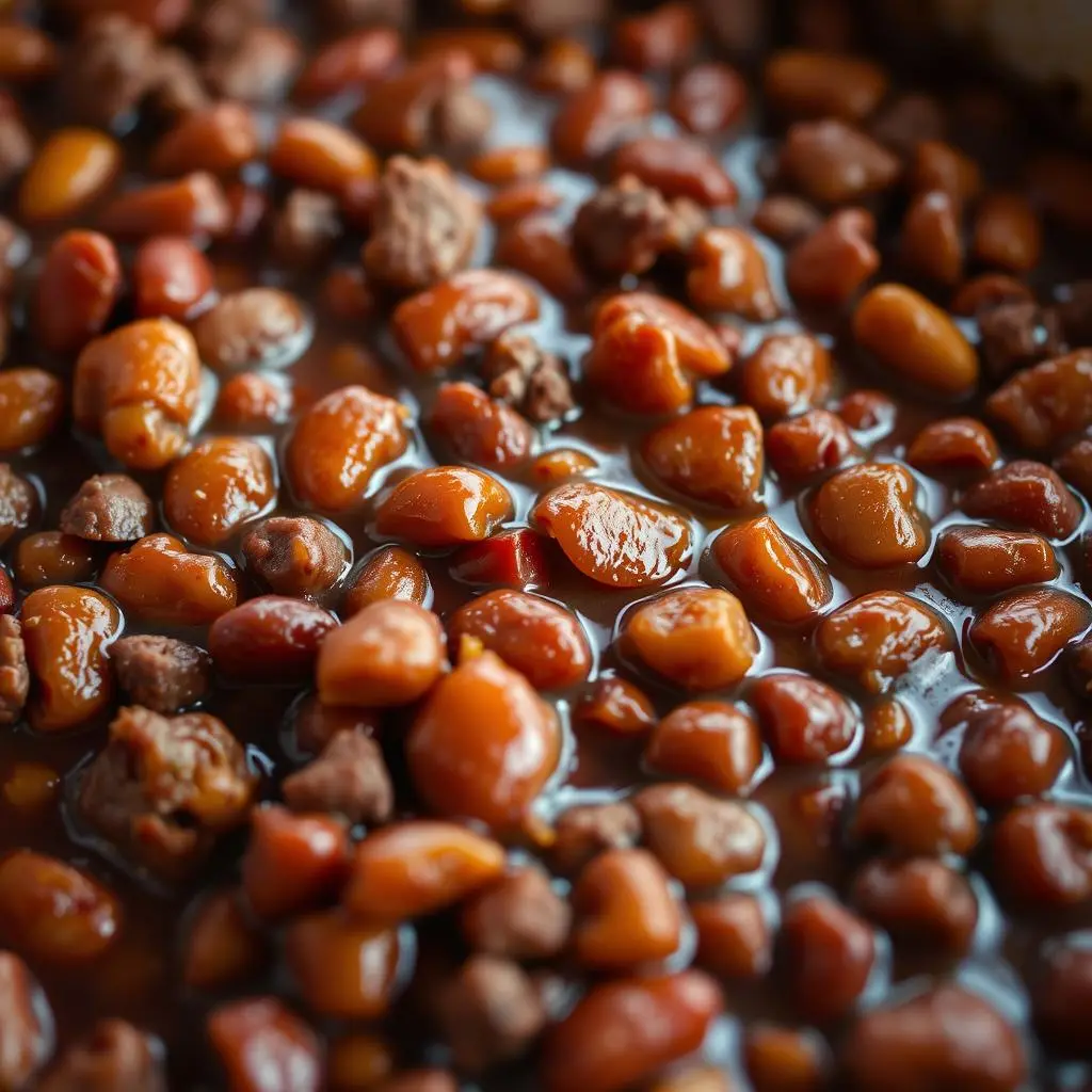 baked beans with ground beef