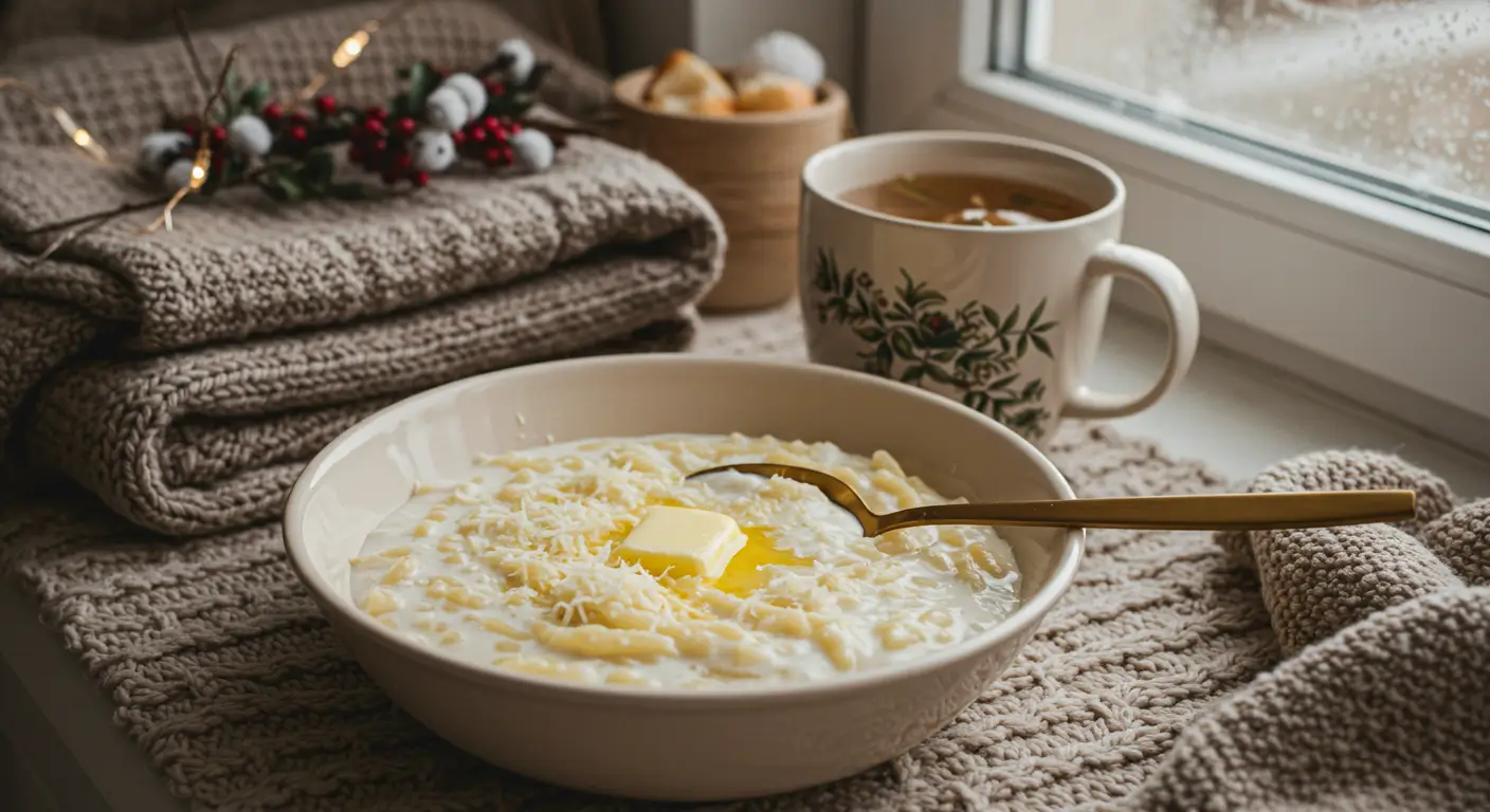 Pastina recipe: delicious Italian pasta served warm with butter and grated Parmesan cheese