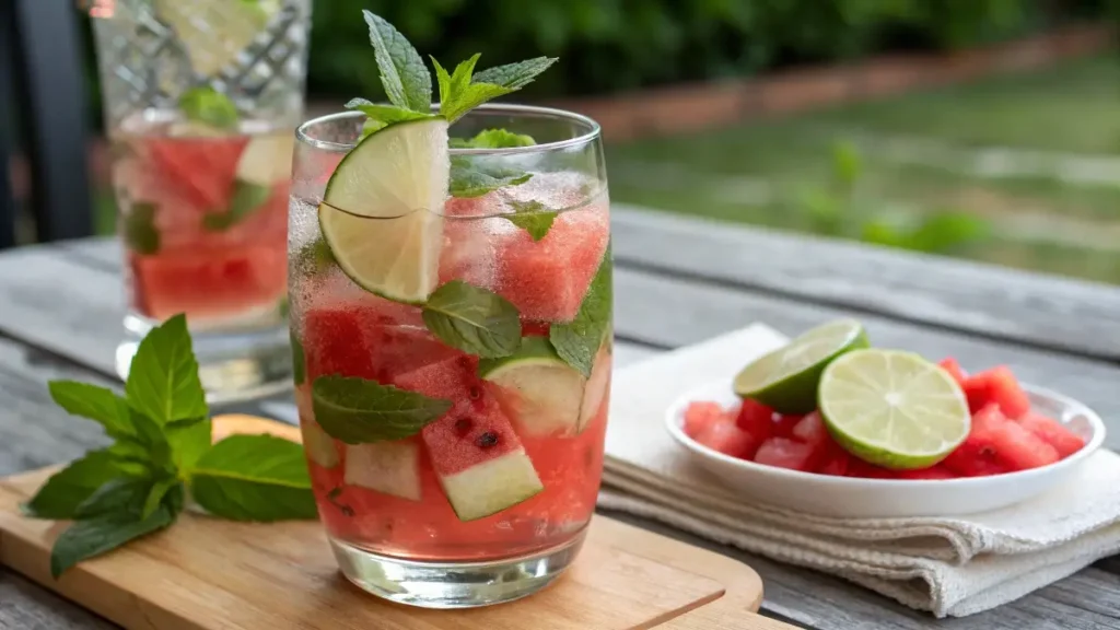 fruit infused homemade energy drink recipe