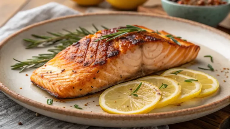 grilled king salmon recipe with lemon