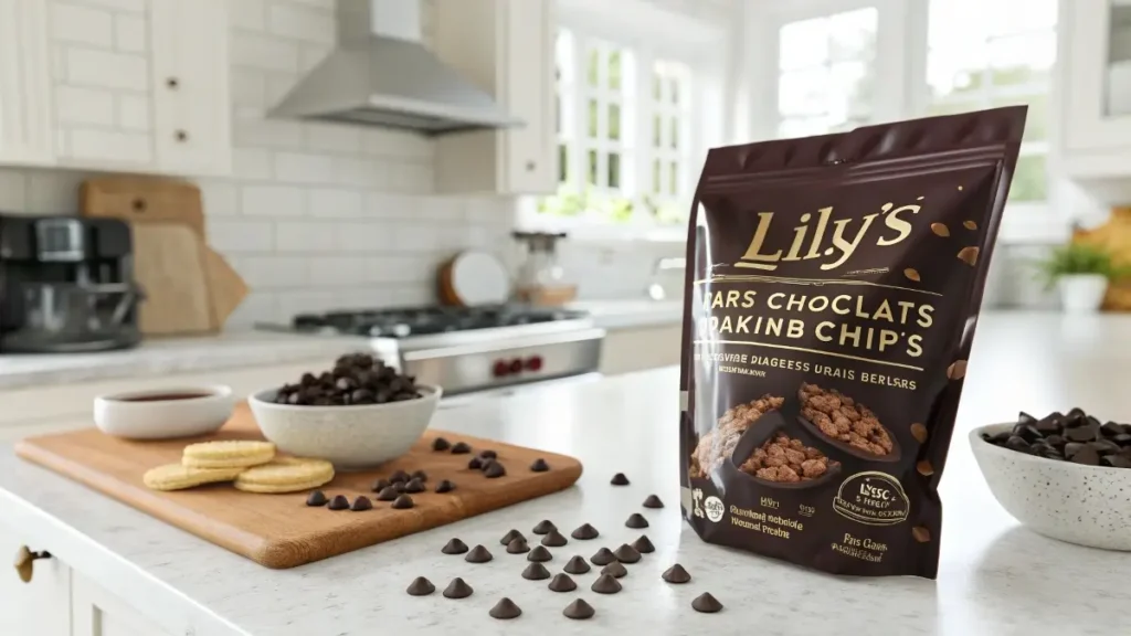 Lily’s dark chocolate baking chips keto-friendly