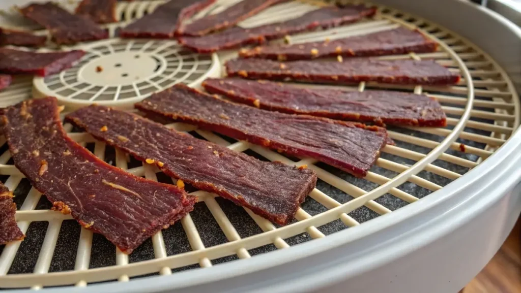 Dehydrating ground venison jerky