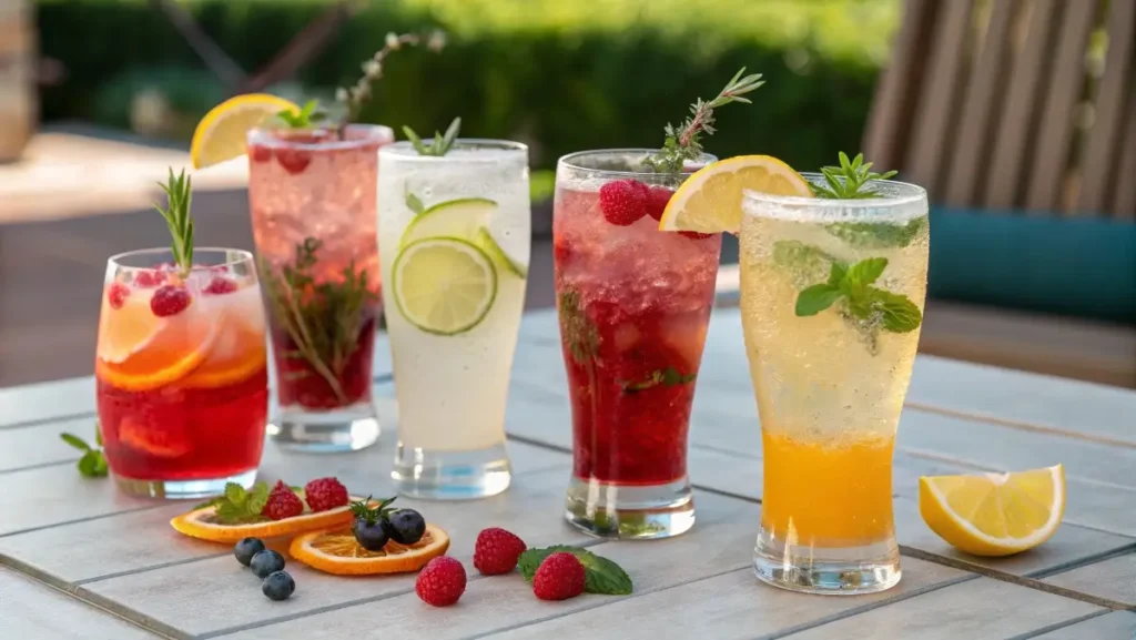 Bright and beautiful easy mocktails for summer