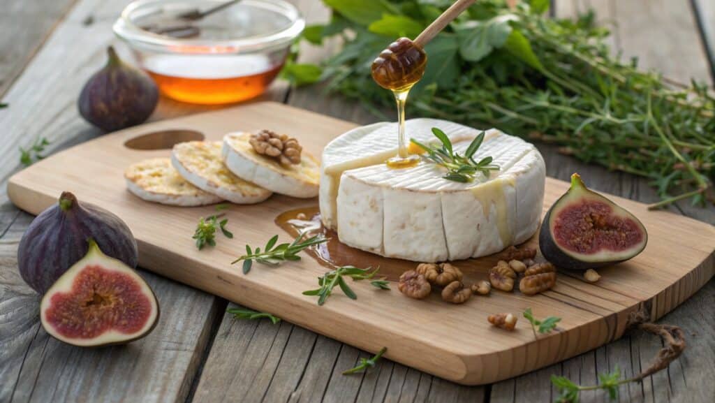 Goat cheese recipes with figs and honey