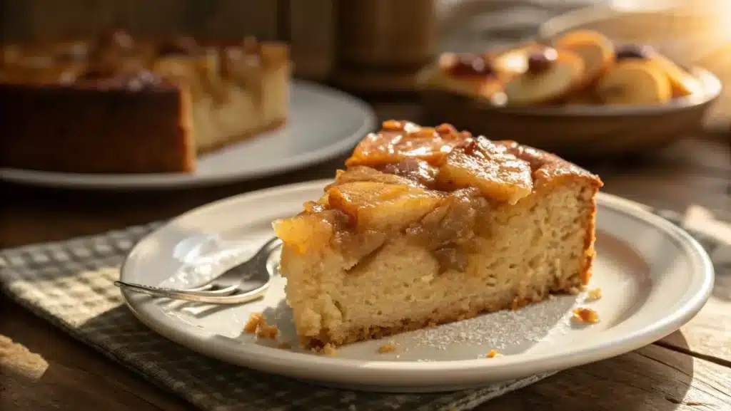 moist slice of amish apple cake recipe