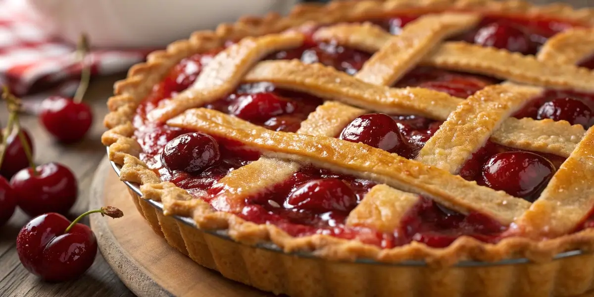 can cherry pie filling recipe with lattice crust