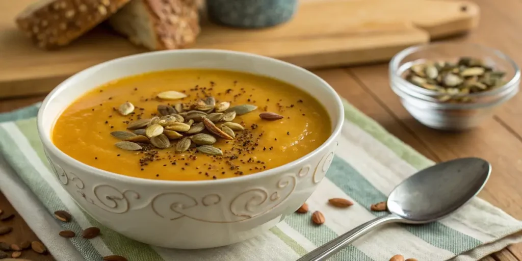 creamy gluten free butternut squash soup