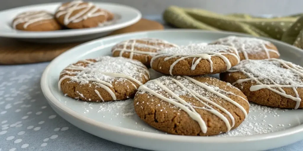 gluten-free gingerbread cheesecake cookies