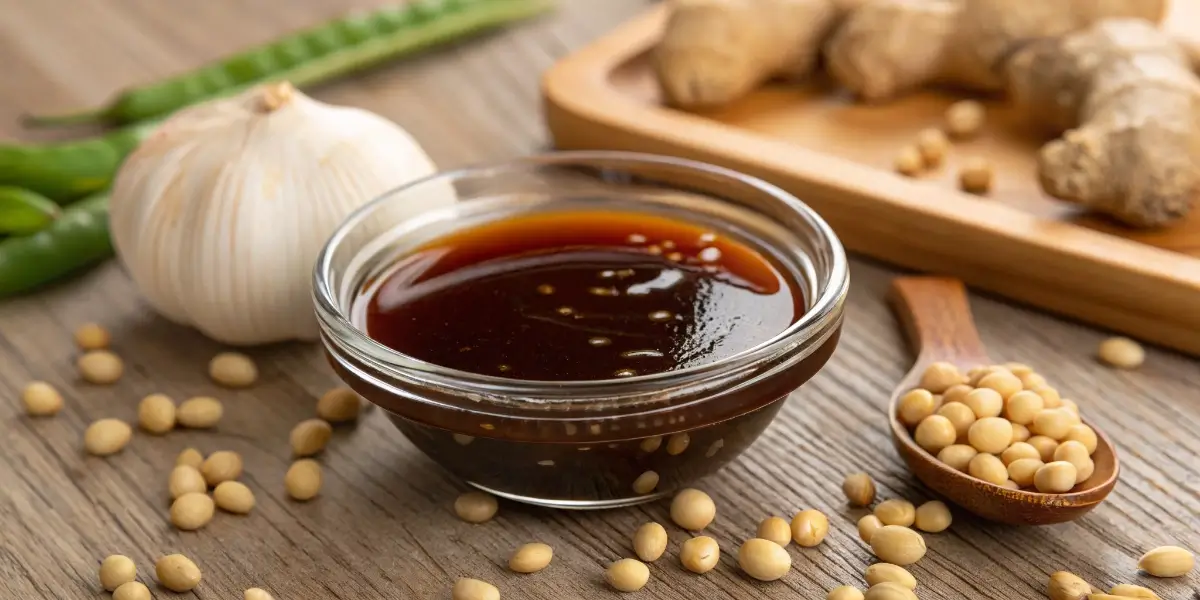 gluten free teriyaki sauce in bowl