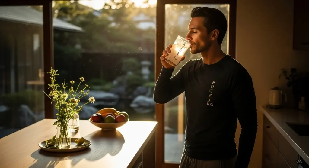 Japanese morning Mounjaro drink routine