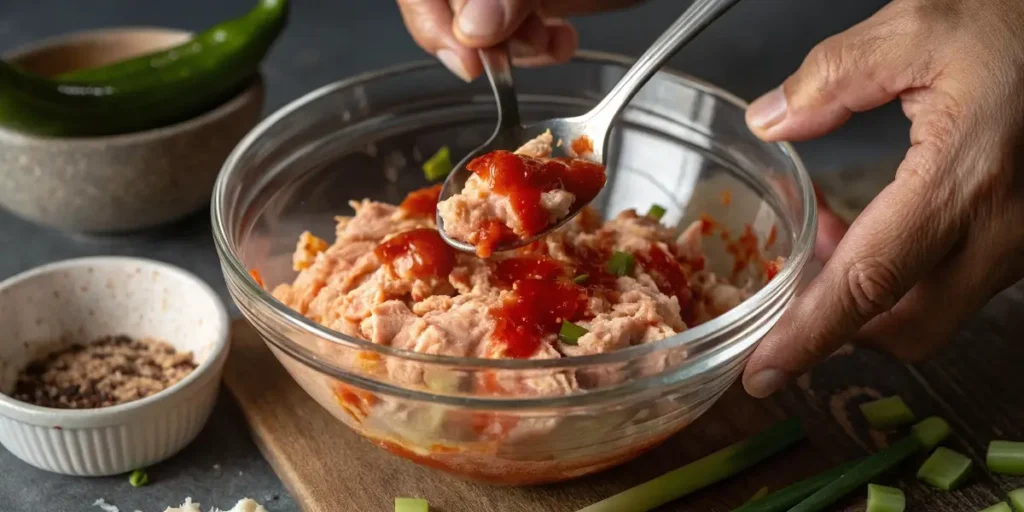 making spicy canned tuna recipe