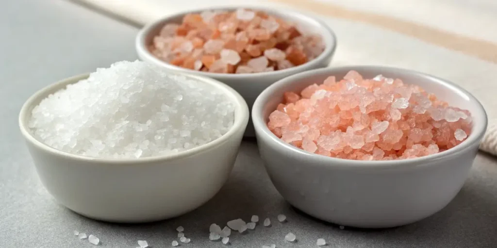 pink tibetan salt vs white table salt minerals
