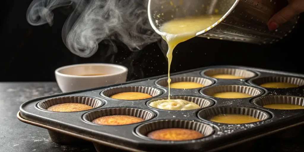 Preparing gluten free Yorkshire pudding batter