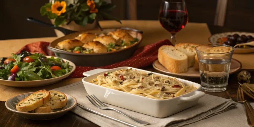 What to serve with Barefoot Contessa turkey tetrazzini.