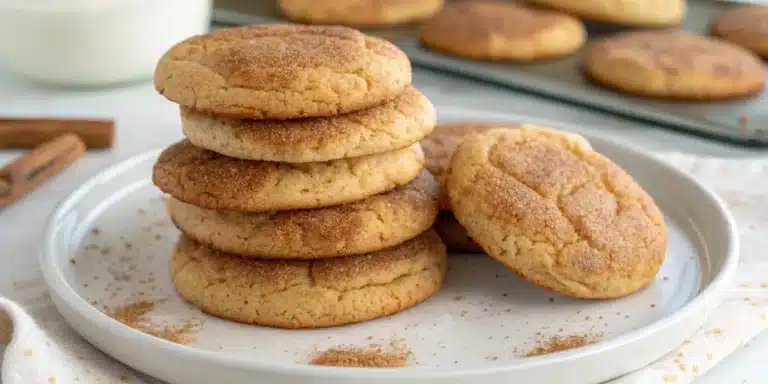 Brown butter snickerdoodles recipe freshly baked