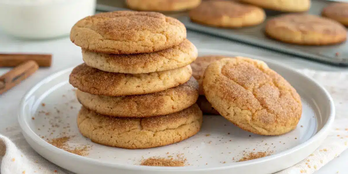 Brown butter snickerdoodles recipe freshly baked